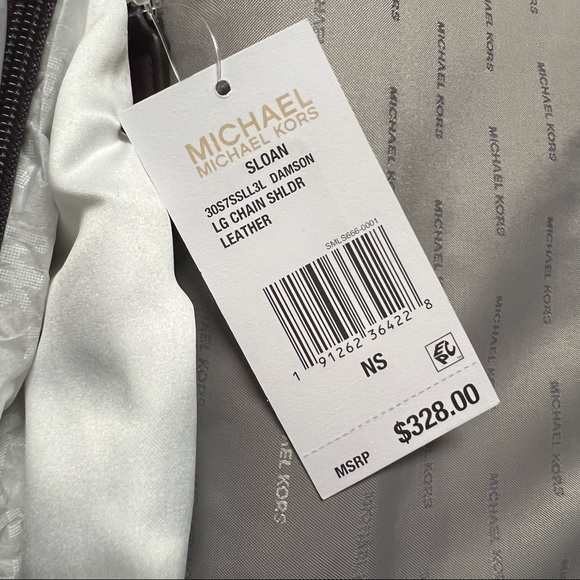 MICHAEL KORS SLOAN LARGE QUILTED LEATHER SHOULDER BAG - Picture 9 of 9